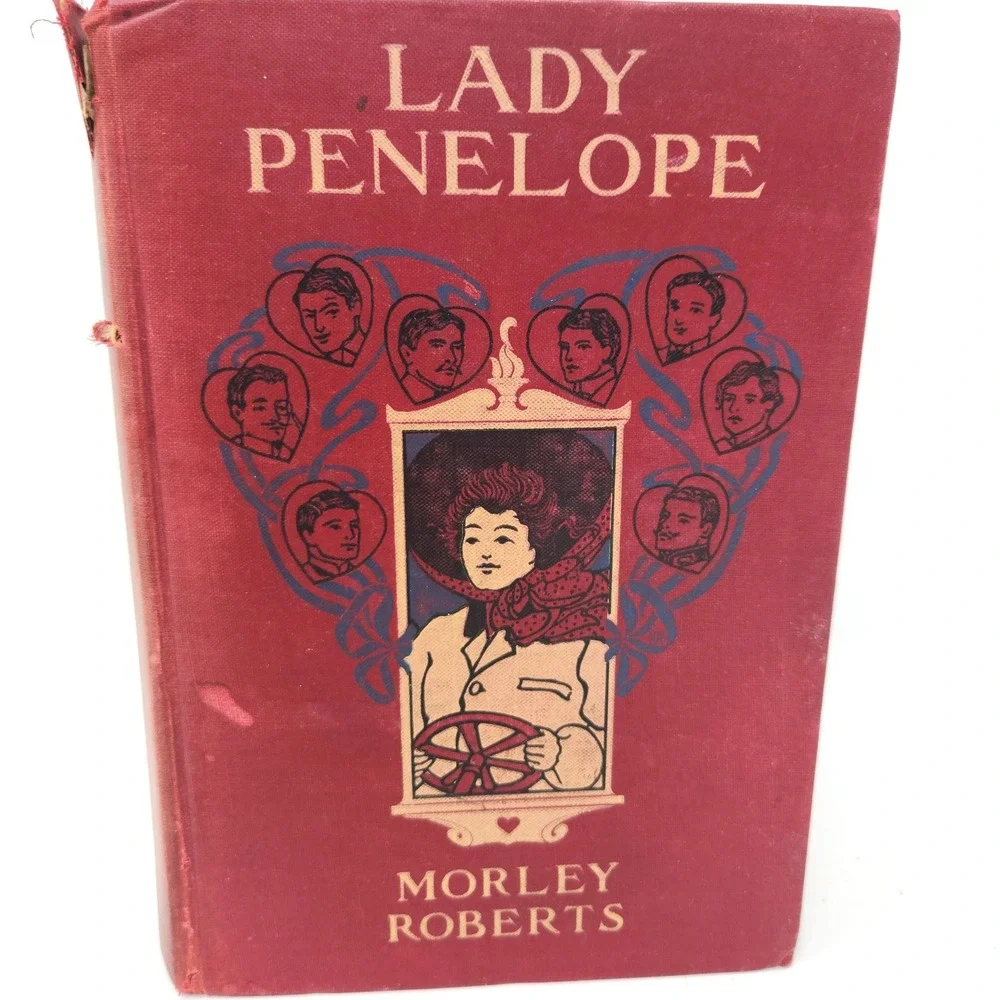 Vintage Red Hard Cover Lady Penelope Author Morley Roberts Pub. 1905 - Picture 5 of 14